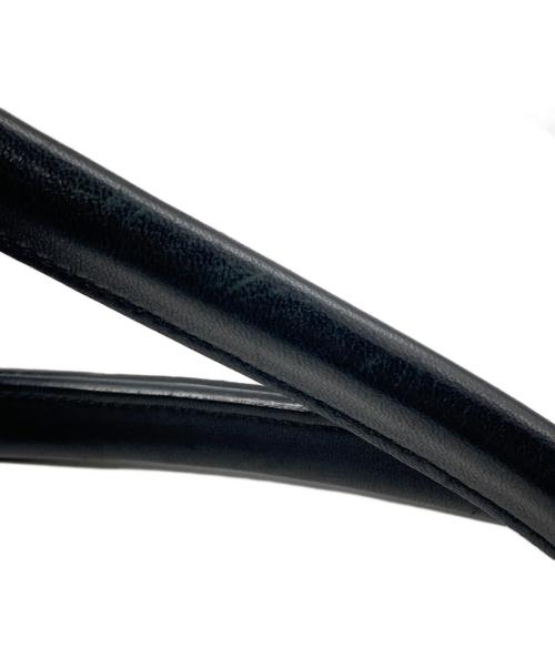 BOTTEGA VENETA（ボッテガベネタ）BOTTEGA VENETA (ボッテガベネタ) イントレチャートトートバッグ ブラックの古着・服飾アイテム