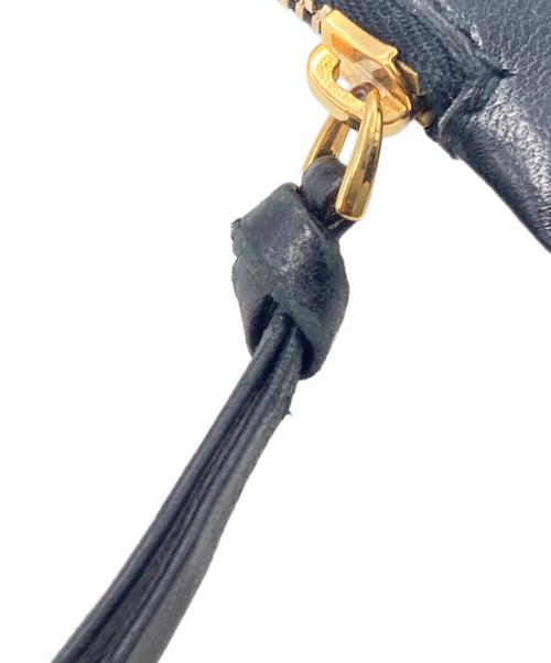 BOTTEGA VENETA（ボッテガベネタ）BOTTEGA VENETA (ボッテガベネタ) イントレチャートトートバッグ ブラックの古着・服飾アイテム