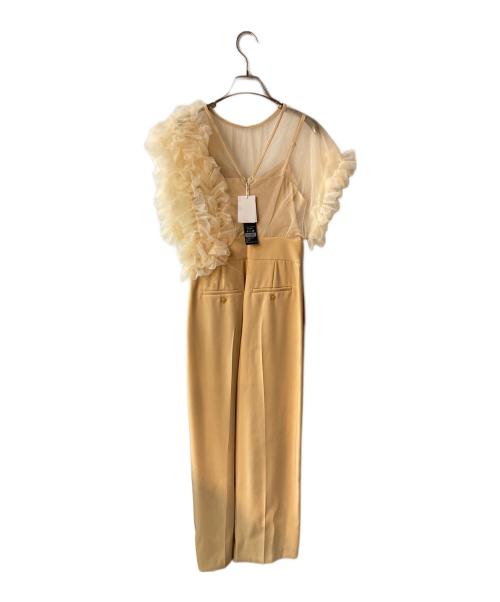 LAGUNA MOON（ラグナムーン）LAGUNA MOON (ラグナムーン) LADYチュールドッキングコンビネゾン イエロー サイズ:S 未使用品の古着・服飾アイテム