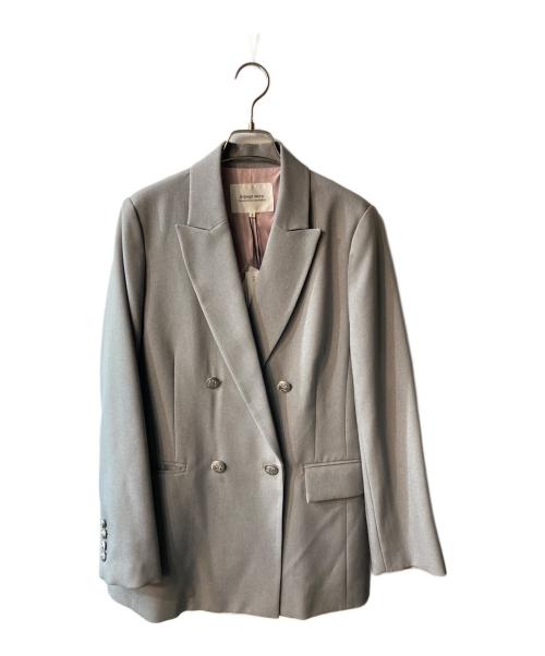 ARPEGE STORY（アルページュストーリー）Arpege story (アルページュストーリー) W釦テーラードジャケット グレー サイズ:M 未使用品の古着・服飾アイテム