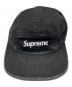 Supreme (シュプリーム) Washed Chino Twill Camp Cap ブラック：10000円