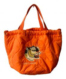 Pherrow's（フェローズ）の古着「スーベニアバッグ」｜オレンジ