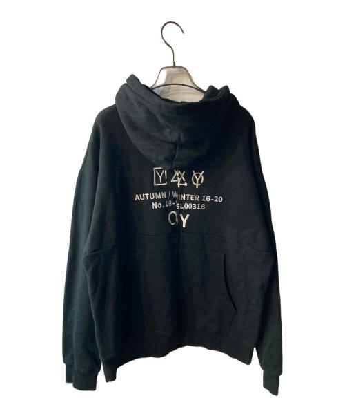 OY（オーワイ）OY (オーワイ) ロゴ刺繍パーカー ブラック サイズ:サイズ表記無の古着・服飾アイテム