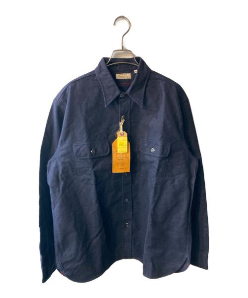 SUGAR CANE（シュガーケーン）SUGAR CANE (シュガーケーン) 9.5oz. HEAVY TWILL ネイビー サイズ:XLの古着・服飾アイテム