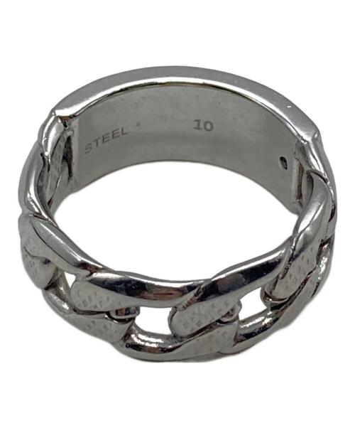 DIESEL（ディーゼル）DIESEL (ディーゼル) チェーンリング シルバー サイズ:22号の古着・服飾アイテム