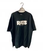 RATSラッツ）の古着「BOX LOGO TEE」｜ブラック