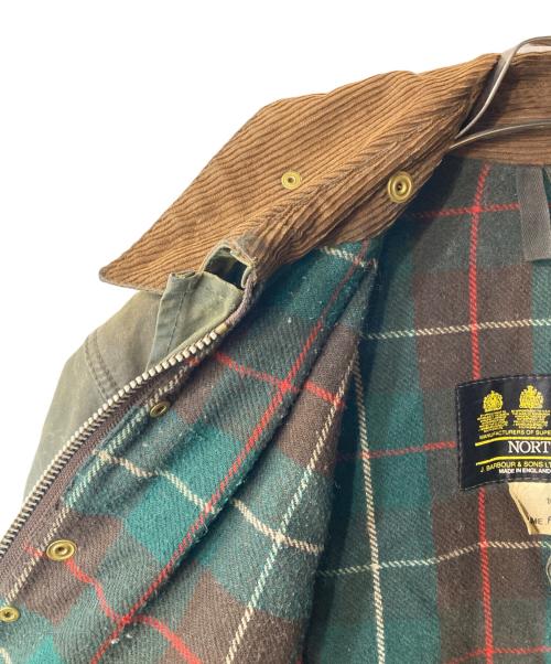 Barbour（バブアー）Barbour (バブアー) northumbria オイルドコート カーキ サイズ:102CM/40INの古着・服飾アイテム