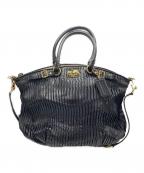 COACHコーチ）の古着「2WAYバッグ」｜ブラック