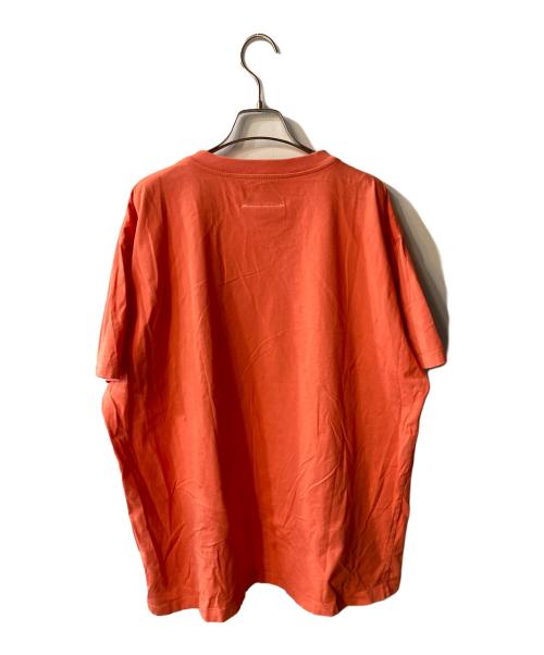MM6 Maison Margiela（エムエムシックスメゾンマルジェラ）MM6 Maison Margiela (エムエムシックスメゾンマルジェラ) ビッグプリントTシャツ オレンジ サイズ:Ｍの古着・服飾アイテム