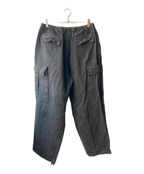 COMOLI（コモリ）COMOLI (コモリ) ブラックドリル 6Pパンツ ブラック サイズ:3の古着・服飾アイテム