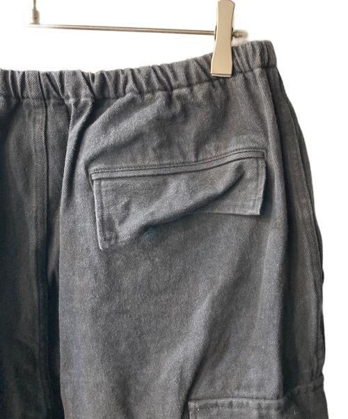 COMOLI（コモリ）COMOLI (コモリ) ブラックドリル 6Pパンツ ブラック サイズ:3の古着・服飾アイテム