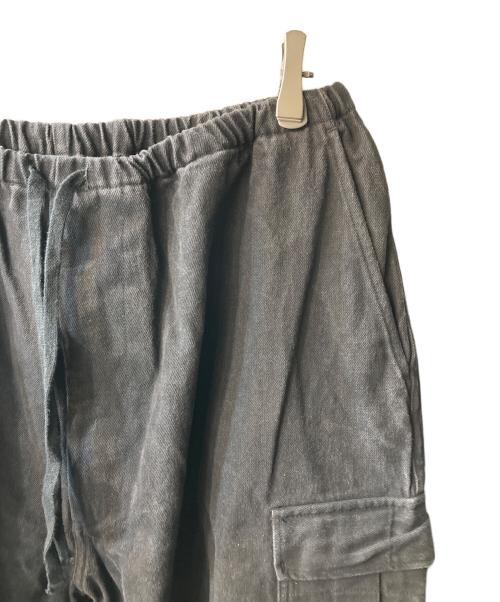 COMOLI（コモリ）COMOLI (コモリ) ブラックドリル 6Pパンツ ブラック サイズ:3の古着・服飾アイテム