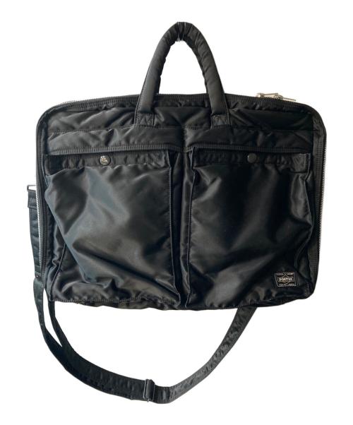 PORTER（ポーター）PORTER (ポーター) 2WAYブリーフケース ブラックの古着・服飾アイテム