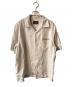 GANGSTERVILLE（ギャングスタービル）の古着「JUNGLE PANTHER S/S WORK SHIRTS」｜ベージュ