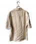 GANGSTERVILLE (ギャングスタービル) JUNGLE PANTHER S/S WORK SHIRTS ベージュ サイズ:L：6000円