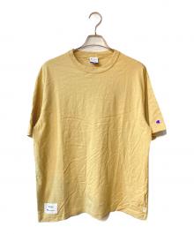 Champion×WTAPS（チャンピオン×ダブルタップス）の古着「Tシャツ」｜ベージュ