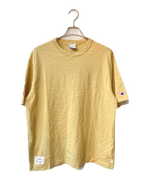 Champion（チャンピオン）Champion (チャンピオン) WTAPS (ダブルタップス) Tシャツ ベージュ サイズ:Lの古着・服飾アイテム