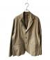 GANGSTERVILLE（ギャングスタービル）の古着「テーラードジャケット」｜ベージュ