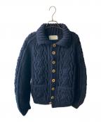 INVERALLANインバーアラン）の古着「3Aランバーカーディガン」｜ネイビー