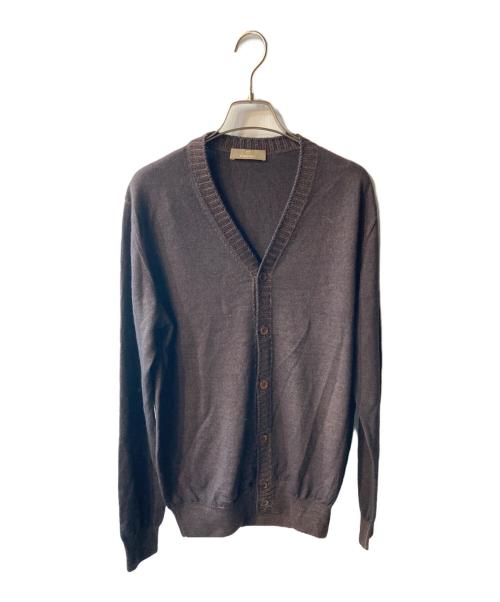 Cruciani（クルチアーニ）CRUCIANI (クルチアーニ) カーディガン ブラウン サイズ:48の古着・服飾アイテム