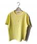 STONE ISLAND（ストーンアイランド）の古着「Tシャツ」｜イエロー