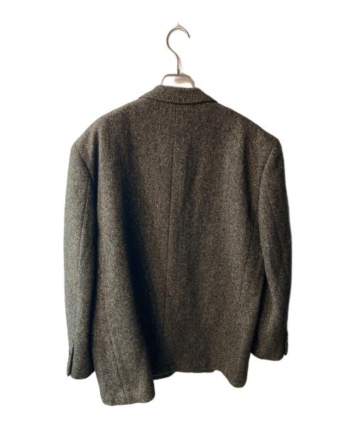 COMME des GARCONS HOMME（コムデギャルソン オム）COMME des GARCONS HOMME (コムデギャルソン オム) ヘリンボーンウールテーラードジャケット ブラウン サイズ:Mの古着・服飾アイテム