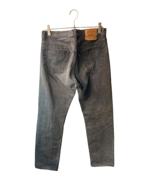 LEVI'S（リーバイス）LEVI'S (リーバイス) ブラックデニム ブラック サイズ:ｗ33　ｌ34の古着・服飾アイテム