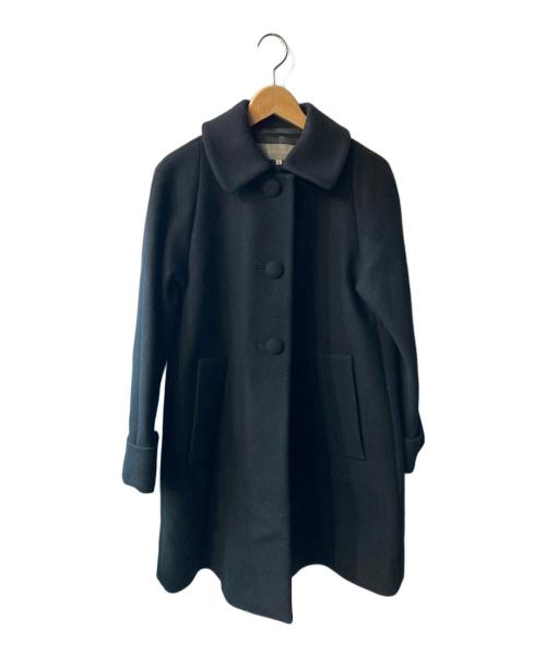 J&M DAVIDSON（ジェイ＆エム デヴィッドソン）J&M DAVIDSON (ジェイ＆エム デヴィッドソン) 丸ボタンウールコート ブラック サイズ:8の古着・服飾アイテム