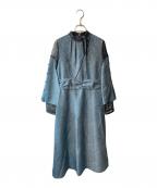 UNITED TOKYOユナイテッドトーキョー）の古着「ペイズリージャガードワンピース」｜ネイビー