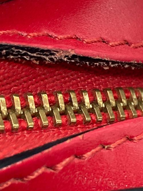 LOUIS VUITTON（ルイ ヴィトン）LOUIS VUITTON (ルイ ヴィトン) ドーフィーヌ コスメポーチ レッドの古着・服飾アイテム