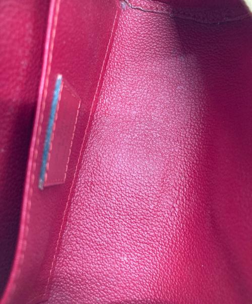 LOUIS VUITTON（ルイ ヴィトン）LOUIS VUITTON (ルイ ヴィトン) ドーフィーヌ コスメポーチ レッドの古着・服飾アイテム