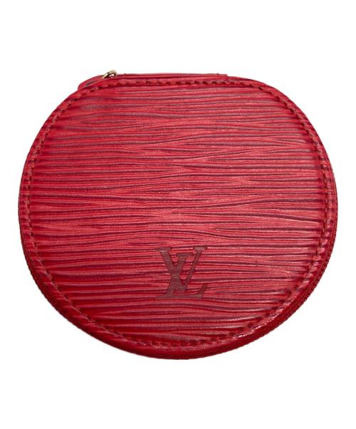 LOUIS VUITTON（ルイ ヴィトン）LOUIS VUITTON (ルイ ヴィトン) ジュエリーケース レッドの古着・服飾アイテム