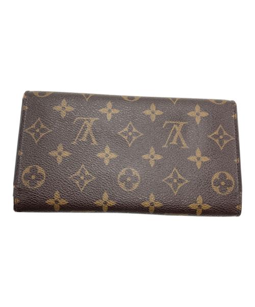 LOUIS VUITTON（ルイ ヴィトン）LOUIS VUITTON (ルイ ヴィトン) 3つ折り財布 ブラウンの古着・服飾アイテム