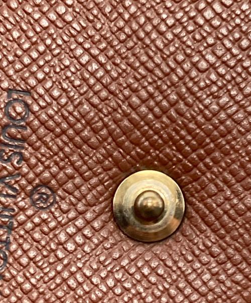 LOUIS VUITTON（ルイ ヴィトン）LOUIS VUITTON (ルイ ヴィトン) 3つ折り財布 ブラウンの古着・服飾アイテム