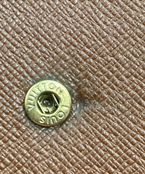 LOUIS VUITTON（ルイ ヴィトン）LOUIS VUITTON (ルイ ヴィトン) 3つ折り財布 ブラウンの古着・服飾アイテム