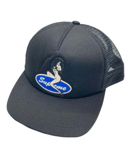 SUPREME（シュプリーム）SUPREME (シュプリーム) Pin Up Mesh Back 5-Panel ブラックの古着・服飾アイテム