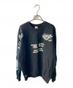RATSラッツ）の古着「CRAZY CREW NECK SWEAT」｜ブラック