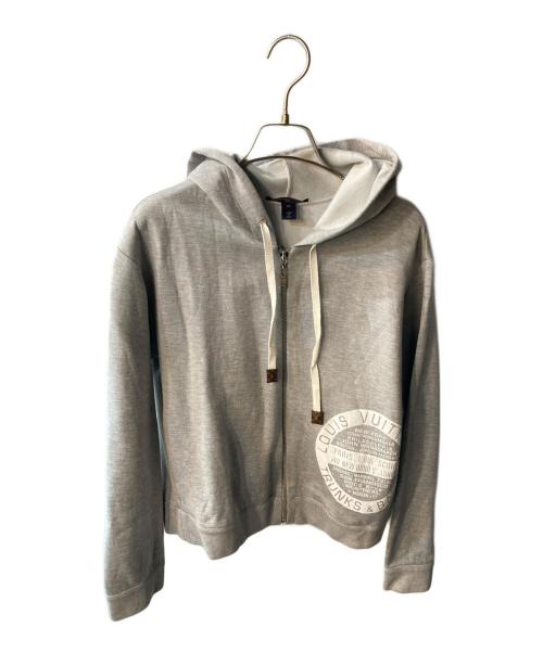 LOUIS VUITTON（ルイ ヴィトン）LOUIS VUITTON (ルイ ヴィトン) ジップパーカー グレー サイズ:ＸＳの古着・服飾アイテム