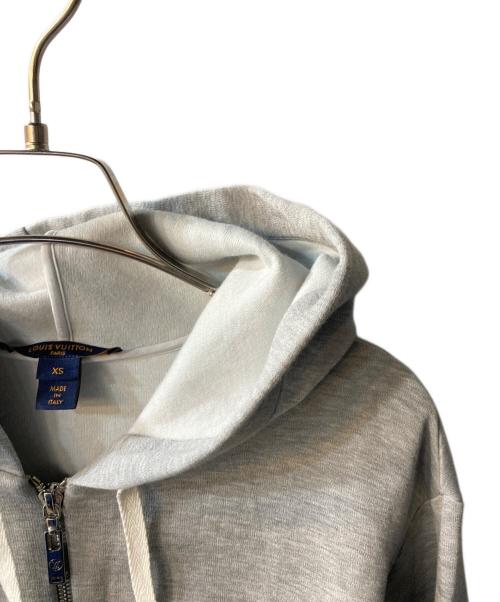 LOUIS VUITTON（ルイ ヴィトン）LOUIS VUITTON (ルイ ヴィトン) ジップパーカー グレー サイズ:ＸＳの古着・服飾アイテム