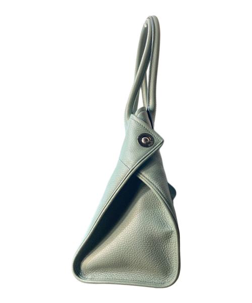 TOD'S（トッズ）TOD'S (トッズ) レザートートバッグ グリーンの古着・服飾アイテム