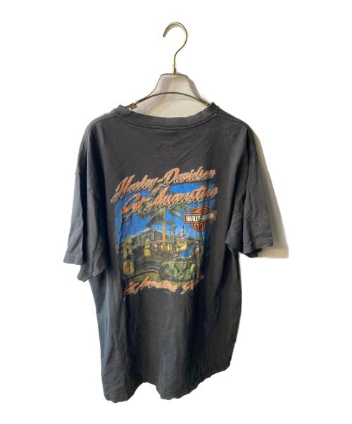 HARLEY-DAVIDSON（ハーレーダビッドソン）HARLEY-DAVIDSON (ハーレーダビッドソン) プリントTシャツ ブラック サイズ:XLの古着・服飾アイテム