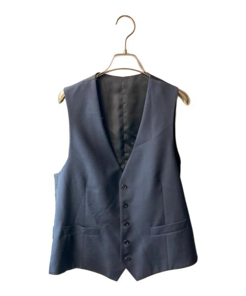 LARDINI（ラルディーニ）LARDINI (ラルディーニ) ベスト ネイビー サイズ:48の古着・服飾アイテム