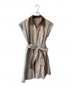 Rirandtureリランドチュール）の古着「シャツワンピース」｜グレー