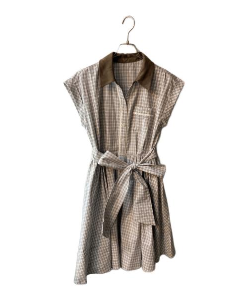 Rirandture（リランドチュール）Rirandture (リランドチュール) シャツワンピース グレー サイズ:2 未使用品の古着・服飾アイテム