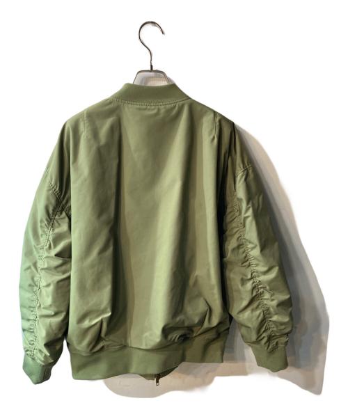 Mila Owen（ミラオーウェン）Mila Owen (ミラオーウェン) レディライクライトブルゾン カーキ サイズ:freeの古着・服飾アイテム