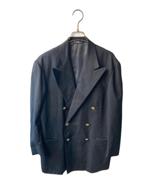 POLO RALPH LAUREN（ポロ・ラルフローレン）POLO RALPH LAUREN (ポロ・ラルフローレン) 金ボタンダブルブレザー ネイビー サイズ:サイズ表記無の古着・服飾アイテム
