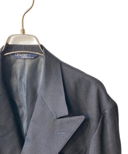 POLO RALPH LAUREN（ポロ・ラルフローレン）POLO RALPH LAUREN (ポロ・ラルフローレン) 金ボタンダブルブレザー ネイビー サイズ:サイズ表記無の古着・服飾アイテム