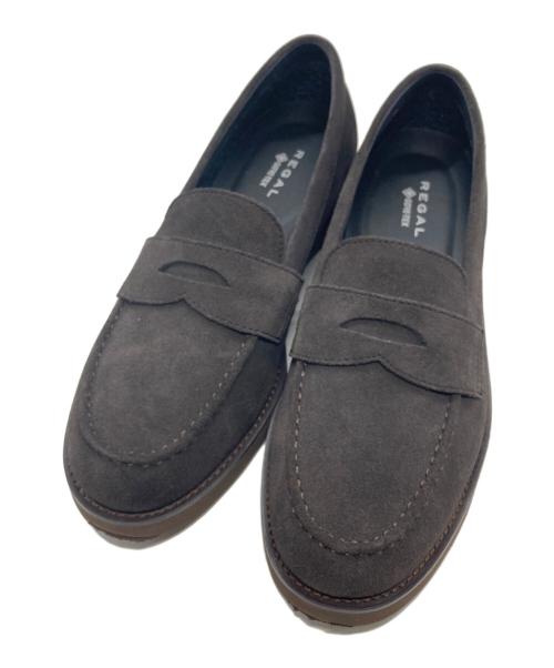 REGAL（リーガル）REGAL (リーガル) スウェードローファー ブラウン サイズ:24㎝の古着・服飾アイテム