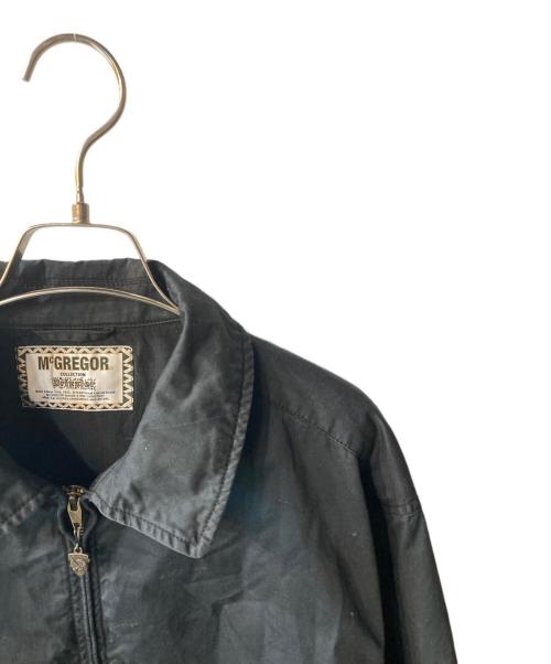 McGREGOR（マクレガー）McGREGOR (マクレガー) FREAK'S STORE (フリークスストア) オーバーダイ フェード加工 ドリズラージャケット ブラック サイズ:Lの古着・服飾アイテム