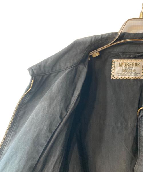 McGREGOR（マクレガー）McGREGOR (マクレガー) FREAK'S STORE (フリークスストア) オーバーダイ フェード加工 ドリズラージャケット ブラック サイズ:Lの古着・服飾アイテム